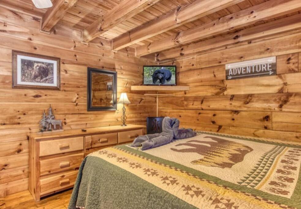 Lazy Bear Cabin Sevierville Exterior foto
